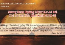 Jhưng Dưm Kpŭng Myơr Kơ Aê Diê – 28/9/2021