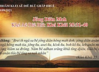 Jơ̆ng Diăn Mah – 29/9/2021