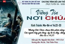 ‘Vững Tin Nơi Chúa’ – Hội Đồng Bồi Linh Tỉnh Hậu Giang Tháng 09/2021