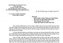 UB.CĐGD – V/v Ngày Cơ Đốc Giáo Dục – Chúa Nhật 12/9/2021