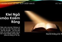 Klei Ngă Amâo Ksiêm Răng – 7/10/2021