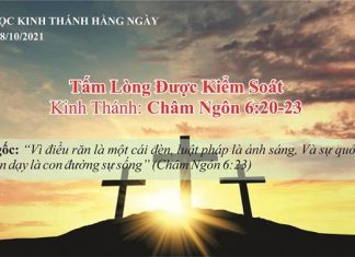 Tấm Lòng Được Kiểm Soát – 8/10/2021