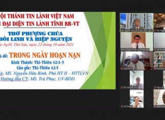 Bà Rịa – Vũng Tàu: Hiệp Nguyện Giáo Phẩm Tháng 10/2021