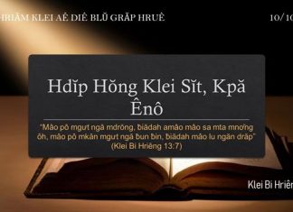 Hdĭp Hŏng Klei Sĭt, Kpă Ênô – 10/10/2021