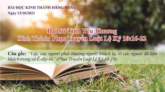 Đại Sứ Tình Yêu Thương – 13/10/2021