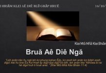 Bruă Aê Diê Ngă – 14/10/2021