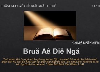 Bruă Aê Diê Ngă – 14/10/2021