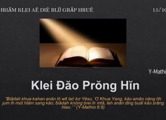 Klei Đăo Prŏng Hĭn – 15/10/2021