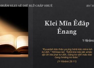 Klei Mĭn Êđăp Ênang – 20/10/2021