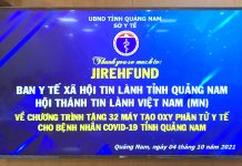 Trao Tặng Máy Thở Tại Quảng Nam