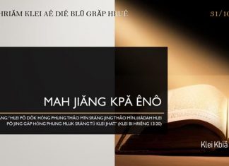 Mah Jiăng Kpă Ênô – 31/10/2021