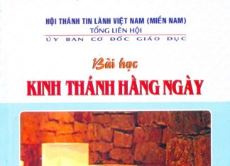 UB.CĐGD: Thông báo về Bài Học Kinh Thánh Hằng Ngày quí IV/2021