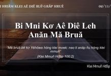 Bi Mni Kơ Aê Diê Leh Anăn Mă Bruă – 2/11/2021