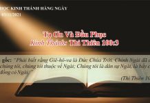 Tạ Ơn Và Đầu Phục – 3/11/2021