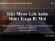 Klei Myơr Leh Anăn Hdơr Knga Bi Mni – 8/11/2021