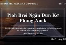 Pioh Brei Ngăn Dưn Kơ Phung Anak – 14/11/2021