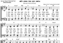 Khối Âm Nhạc: Bài hát HẾT LÒNG TIN CẬY CHÚA