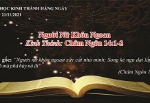 Người Nữ Khôn Ngoan – 21/11/2021