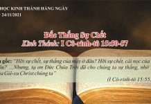 Đắc Thắng Sự Chết – 24/11/2021