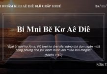 Bi Mni Bĕ Kơ Aê Diê – 25/11/2021