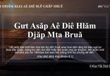 Gưt Asăp Aê Diê Hlăm Djăp Mta Bruă – 26/11/2021