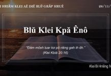 Blŭ Klei Kpă Ênô – 28/11/2021