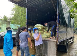 Ninh Thuận: Ban Đại Diện Tương Trợ Các Tín Hữu Và Người Dân Trong Bối Cảnh Dịch Bệnh Bùng Phát Nghiêm Trọng