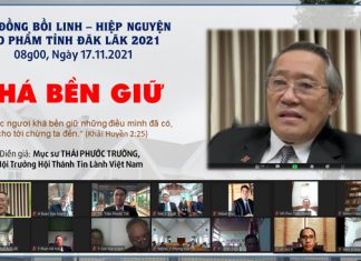 Đắk Lắk: Bồi Linh – Hiệp Nguyện Giáo Phẩm và Làm Chứng Công Việc Chúa Trong Bối Cảnh Dịch Bệnh Bùng Phát Nghiêm Trọng