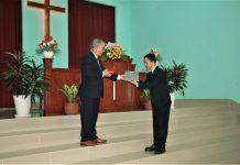 Bình Dương: Bổ Nhiệm Quản Nhiệm Chi Hội Tin Lành Dầu Tiếng