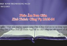 Phúc Âm Đơn Giản – 4/12/2021