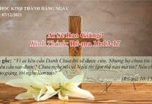 Ai Sẽ Rao Giảng? – 7/12/2021