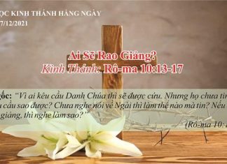 Ai Sẽ Rao Giảng? – 7/12/2021