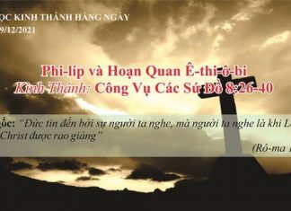 Phi-líp và Hoạn Quan Ê-thi-ô-bi – 9/12/2021