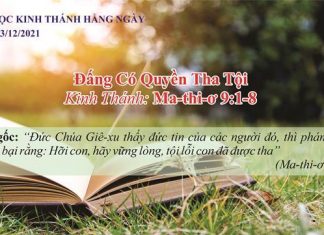 Đấng Có Quyền Tha Tội – 13/12/2021