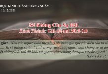 Sẽ Không Còn Sợ Hãi – 16/12/2021