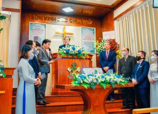 Chi Hội Tân Trụ, TP.HCM: Công Bố Thành Lập Chi Hội, Bổ Nhiệm Quản Nhiệm Và Cung Hiến Đền Thờ