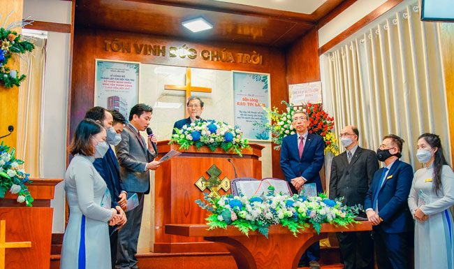 Chi Hội Tân Trụ, TP.HCM: Công Bố Thành Lập Chi Hội, Bổ Nhiệm Quản Nhiệm Và Cung Hiến Đền Thờ