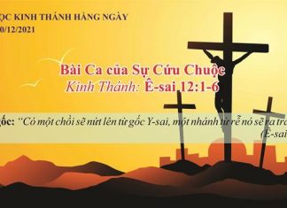 Bài Ca Của Sự Cứu Chuộc – 20/12/2021
