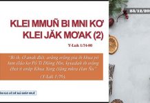 Klei Mmuñ Bi Mni Kơ Klei Jăk Mơak (2) – 23/12/2021