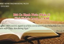 Bài Ca Hạnh Phúc (Phần 2) – 23/12/2021