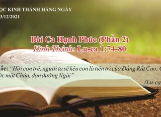 Bài Ca Hạnh Phúc (Phần 2) – 23/12/2021