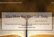 Klei Mưn Kơ Klei Gưt Asăp – 28/12/2021