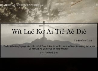 Wĭt Lač Kơ Ai Tiê Aê Diê – 3/12/2021