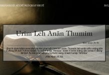 Urim Leh Anăn Thumim – 30/12/2021