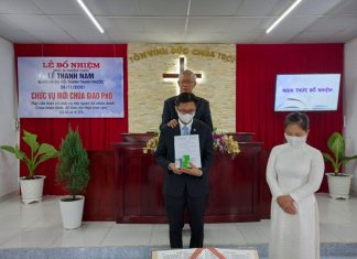 Long An: Lễ Bổ Nhiệm Quản Nhiệm Chi Hội Thạnh Phước