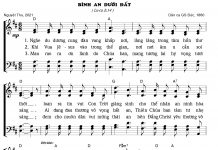 Bài hát: Bình An Dưới Đất (BTMV 86)