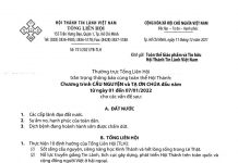 Tổng Liên Hội: Thông Báo Chương Trình Cầu Nguyện Và Tạ Ơn Chúa Đầu Năm (1-7/1/2022)