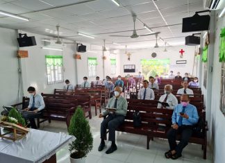 Hiệp Nguyện Giáo Phẩm Tỉnh Long An Tháng 01/2022
