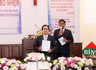 Đắk Nông: Bổ Nhiệm Quản Nhiệm Chi Hội Tin Lành Gia Nghĩa