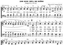Bài hát: ÁNH SÁNG CHÚA SOI ĐƯỜNG